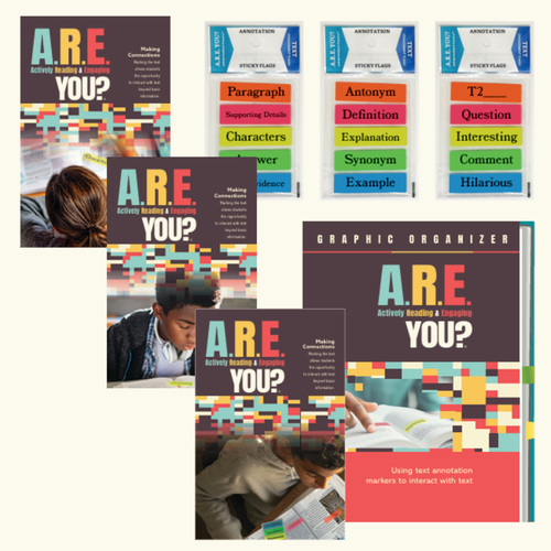 A.R.E. You? Actively Reading and Engaging® Instructional Framework and Annotation System. Complete Classroom Bundle
